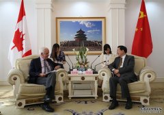 陈钢副局长会见加拿大新任驻华大使麦家廉先生