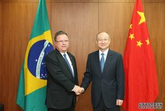 支树平局长会见巴西农业畜牧和食品供应部部长马吉先生
