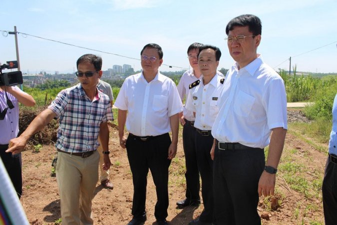 郭辉司长赴广西调研并督导登革热等疫情防控工作