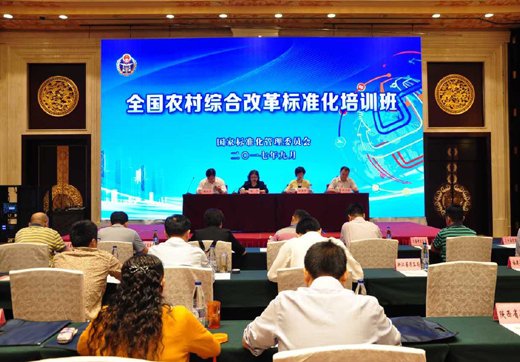 崔钢出席2017年城乡统筹标准化培训班