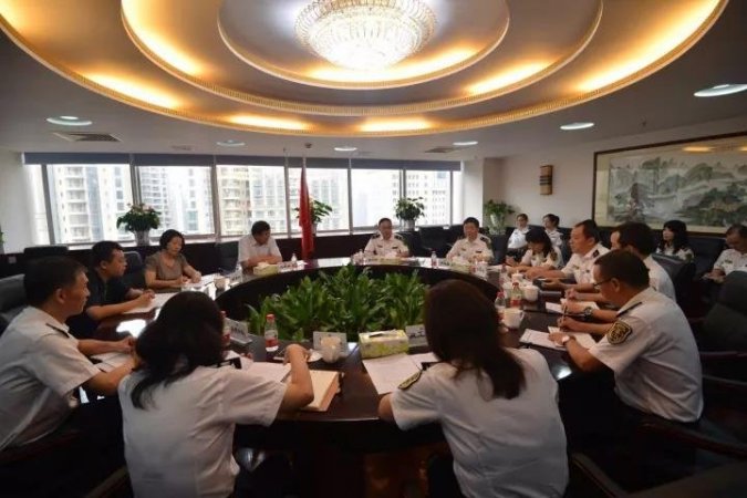 质检总局离退休干部局马军林局长到广东出入境检验检疫局调研