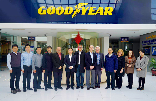 巫小波副院长一行赴固特异公司调研