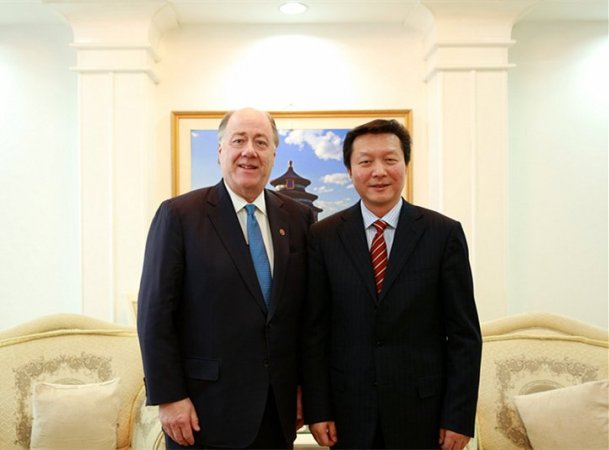 田世宏副局长会见美国UL公司总裁兼首席执行官伟廉仕 田世宏副局长会见美国UL公司总裁兼首席执行官伟廉仕