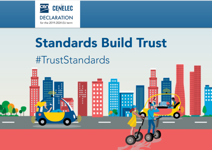 标准建立信任：CEN和CENELEC为迎接欧洲议会选举发布宣言